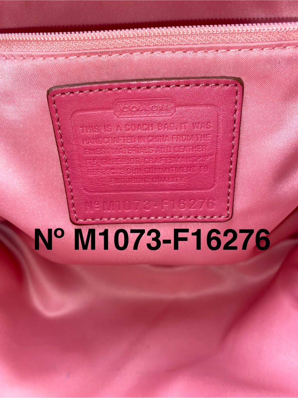 Coach Bleeker Signature Floral Tote Pink Trim Daisy Flower Applique 3 Piece Set - Picture 4 of 15